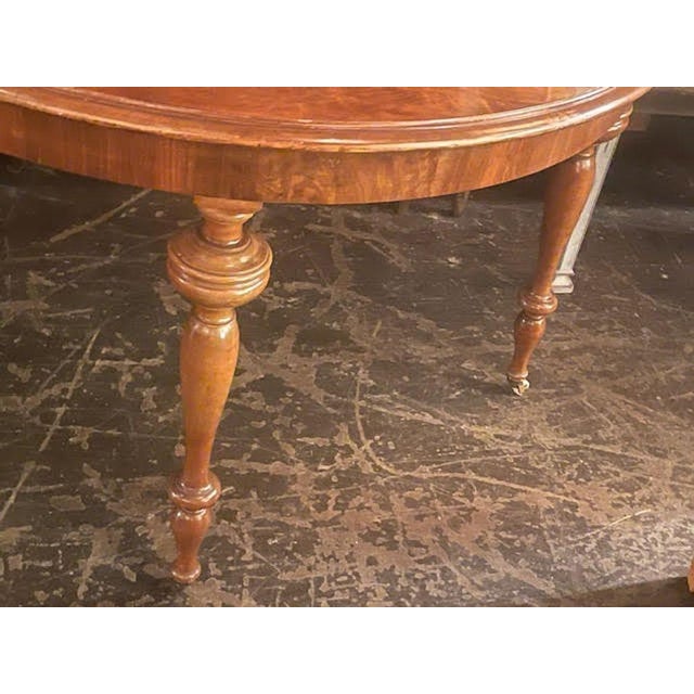 Pair of 19th C. Continental Walnut Demi-Lune Consoles For Sale In Dallas - Image 6 of 8