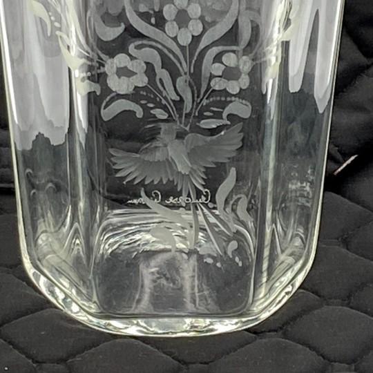 Murano Giovanni Cenedese Glass Vase "Doves of Spring" (Limited Edition, Vintage 1982, Signed) Venini Seguso Barovier For Sale - Image 14 of 18