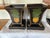 Black Tole Cachepots With Pineapple Motif For Sale - Image 8 of 8
