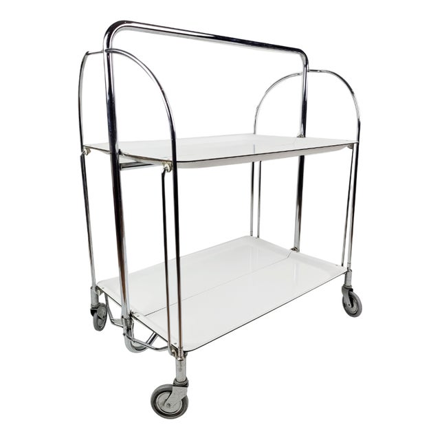 Bar Cart from Bremshey & Co., Germany, 1970s For Sale