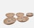 Asian Vintage Asian Pottery Sushi Plates Oriental Cherry Blossom Floral Hand Painted - 8 pcs For Sale - Image 3 of 9