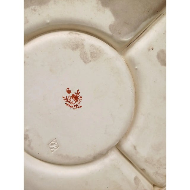 Mid-Century Modern Divided Serving Plate With Matching Box For Sale - Image 9 of 11