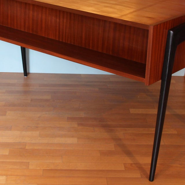 Mid-Century Danish Desk in Teak, 1960s For Sale - Image 4 of 16
