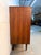 Mid 20th Century Modern Five-Drawer Walnut Dresser With Laminate Top For Sale In New York - Image 6 of 17