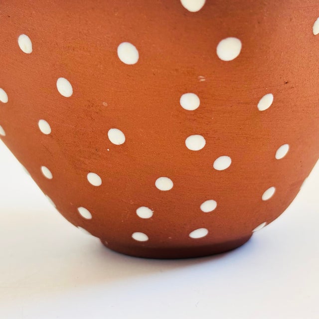 Terra Cotta Mid Century Graveren Norway Pottery Bowl For Sale - Image 8 of 13