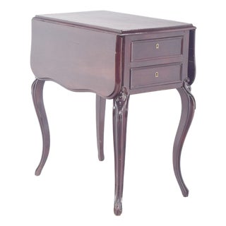 English Potty Table with Flaps, 1890s For Sale