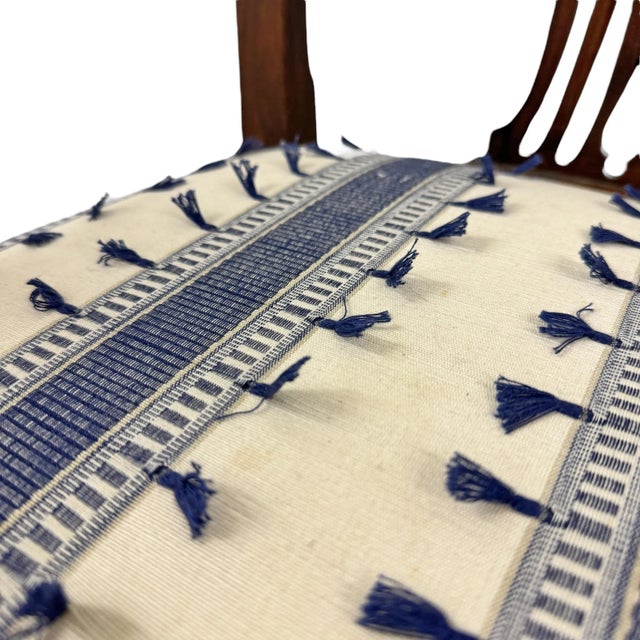 18th Century English Georgian Hepplewhite Bench For Sale - Image 9 of 12