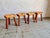 Primitive Style Tripod Stools, 1960s, Set of 4 For Sale - Image 4 of 18