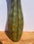 Modern 1990s Tall Decorative Flower Vase Steel With Rusted Aged Bronze Finish Green Modern Rustic Industrial For Sale - Image 3 of 3
