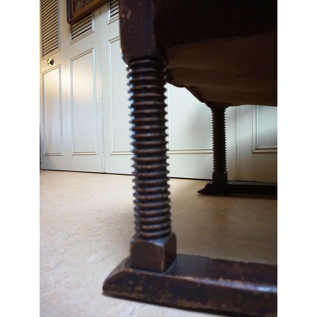 Mid-Century Brutalist Wing Armchair in the manner of Charles Dudouyt, 1950s For Sale - Image 6 of 18