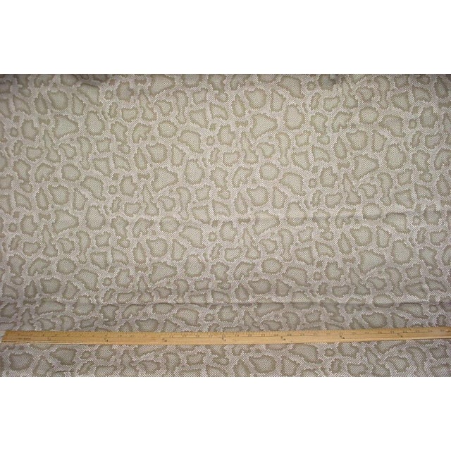 F Schumacher Park Avenue Python in Greige Reptile / Snake Printed