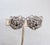 Napier Vintage Signed Napier "Golden Fern" Rhodium Plated Clip Earrings, 1966 For Sale - Image 4 of 8
