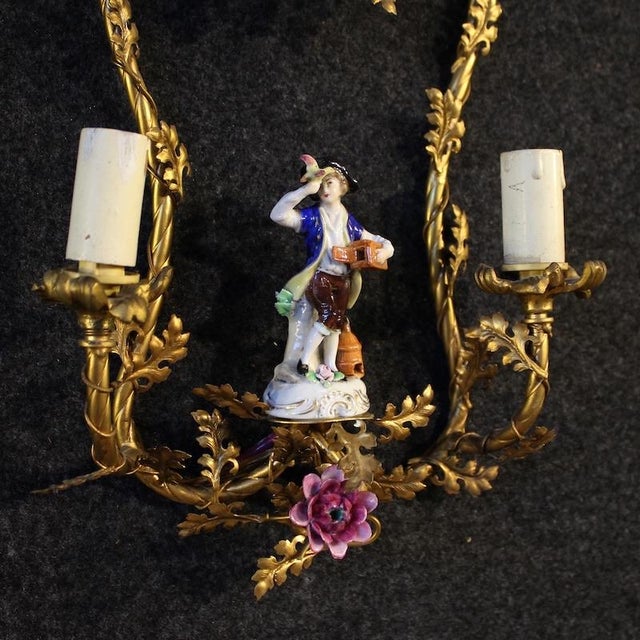 1920s 20th Century German Wall Lamps, 1920s, Set of 2 For Sale - Image 5 of 13