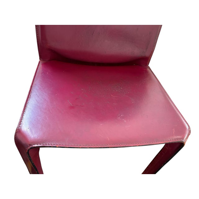 1970s Cassina Cab 412 Chairs by Mario Bellini - A Pair For Sale In Washington DC - Image 6 of 7