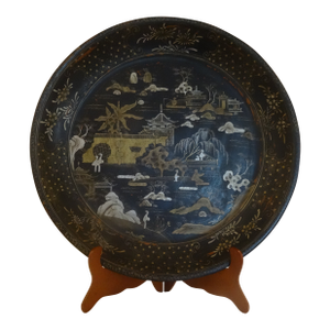 Chinese Export Papier Mache Tray