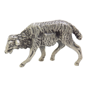 Vintage Italian Handmade Genuine Silver Detailed Sheep Figurine Miniature