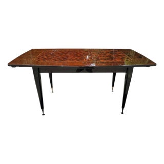 Vintage French Extendable Dining Table, 1970s For Sale