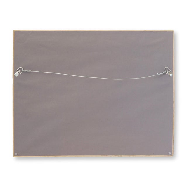 A vintage French impressionist-style painting depicting a horse-drawn carriage moving through a misty countryside...