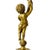 Contemporary Vintage Hollywood Regency Cherub Table Lamp with Pleated Shade, 1960s For Sale - Image 3 of 13