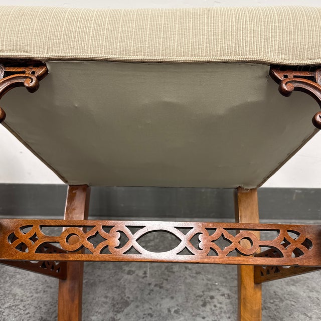 Chippendale Vintage Side Chairs, Pair For Sale - Image 12 of 12