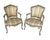 19th Century French Louis XV Style Rococo Fauteuil Armchairs For Sale - Image 4 of 11