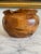 1970s Vintage 1970s Live Edge Handcarved Olivewood Burl Bowl For Sale - Image 5 of 11