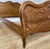 Vintage French Louis XVI Double Bed Frame in Oak For Sale - Image 10 of 12