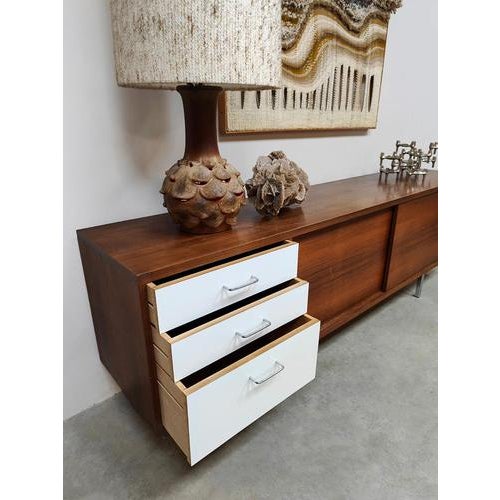 Wood Vintage Wooden Credenza, 1970s For Sale - Image 7 of 7