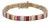 Mid 20th Century 5.98ctw Ruby Diamond Tennis Bracelet 14k Yellow Gold 6.75" 4.2mm For Sale