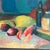 Impressionist 1960’s Impressionist Still Life With Lobster Painting on Canvas For Sale - Image 3 of 7
