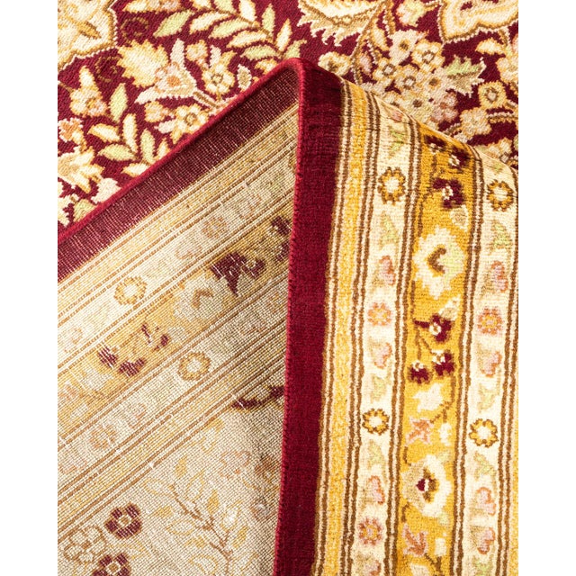 Mogul Hand-Knotted Area Rug - Red, 8' 1" x 10' 5" For Sale In New York - Image 6 of 8