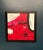 Amh, Red Composition, 1960s, Oil Painting on Canvas, Framed For Sale - Image 14 of 14