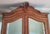 Antique French Louis XV Style Carved Walnut Double Mirror Door Armoire Wardrobe For Sale - Image 10 of 18