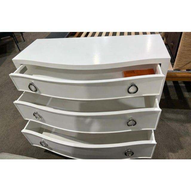 2020s Lexington White Wood Avondale Chest of Drawers For Sale - Image 5 of 6