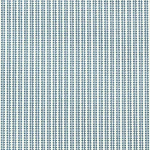 Harlequin Pepita Stripe Fabric in Sky/Linen