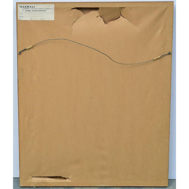 The American School Olaf Wieghorst (1899 - 1988) Orig. Cowboy and Horse Pen & Ink Drawing, Ex- Maxwell Galleries, Framed For Sale - Image 3 of 4