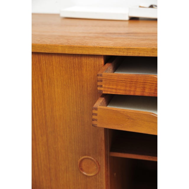 Danish Shelving System in Teak by Kai Kristiansen for Feldballes Møbelfabrik For Sale - Image 12 of 13