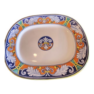 Deruta Platter for Bellezza For Sale