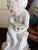 White Early 20th Century Italian Porcelain Bisque Figure of a Putto Writing After Canova For Sale - Image 8 of 14
