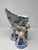 Ceramic Antique Rococo-Revival Figural Spill Vase With Cherubs For Sale - Image 7 of 12
