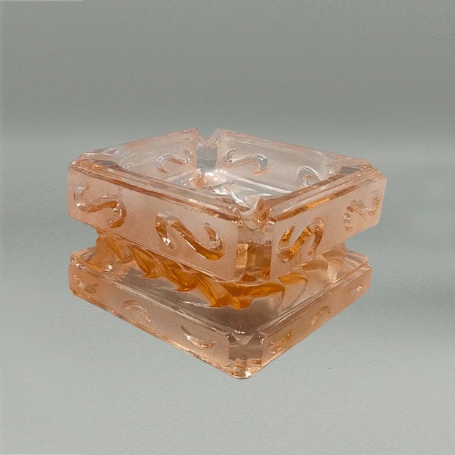 Beige Vintage Italian Green Smoking Set by Antonio Imperatore, 1970s, Set of 2 For Sale - Image 8 of 10