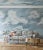 Contemporary Harlequin Air Wallpaper in Sky Blue - a Sample For Sale - Image 3 of 3