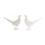 English Salvaged Metal Pheasant Figures, a Pair For Sale