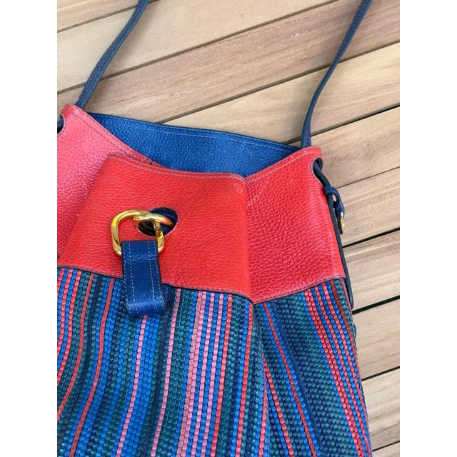 Leather Canvas Faust Handbag from Delvaux For Sale - Image 4 of 12