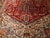 Textile Antique Oversized Persian Heriz Serapi Rug, Hand-Knotted Wool, Geometric Pattern, Red & Navy, 10x20 For Sale - Image 7 of 9