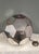 Modern 1990's Acid Patina Glass Lantern Pendant For Sale - Image 3 of 7