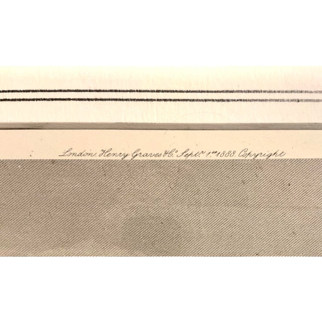 Scottish Highlands Signed, London Henry Graves Sept 1, 1888 Copyright Engraved Printing Association For Sale - Image 11 of 12