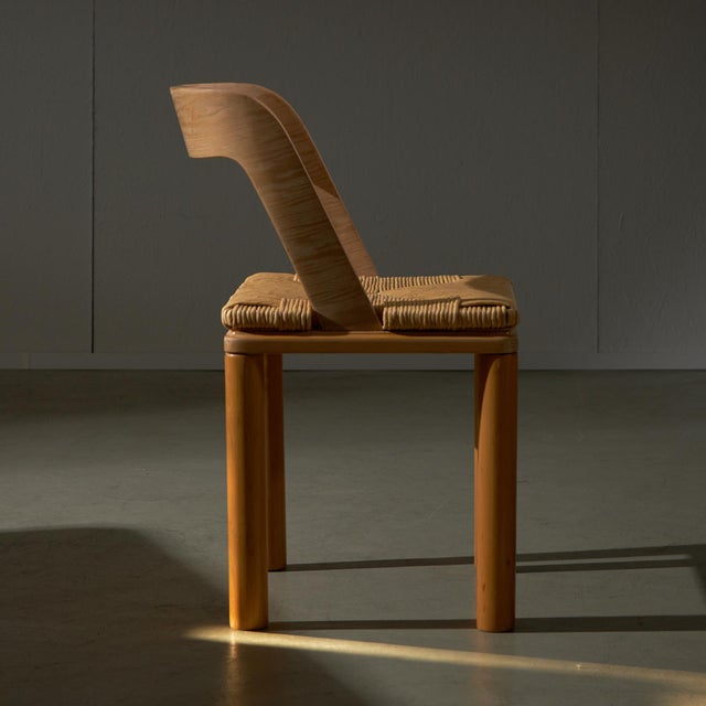 This chair combines modern simplicity with classic style. Its open design makes the room feel lighter and fits well with...