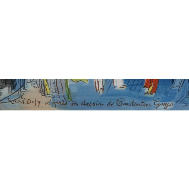 Prince de Joinville Accueilli par un Amiral Anglais à Bord d'une Frégate Britannique (apres Constantin Guys) Dufy, Raoul...