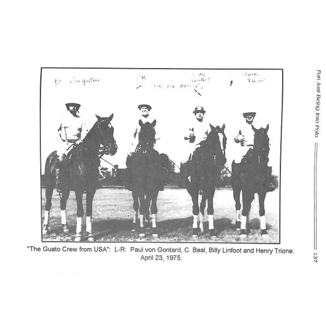 "Into Polo a True-Life Story" 1993 Beal, Carlton For Sale - Image 11 of 12